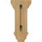 Ekena Millwork 6"W x 6 3/4"D x 12"H Large Jefferson Wood Corbel, Red Oak CORW06X06X12JERO - alternate 4